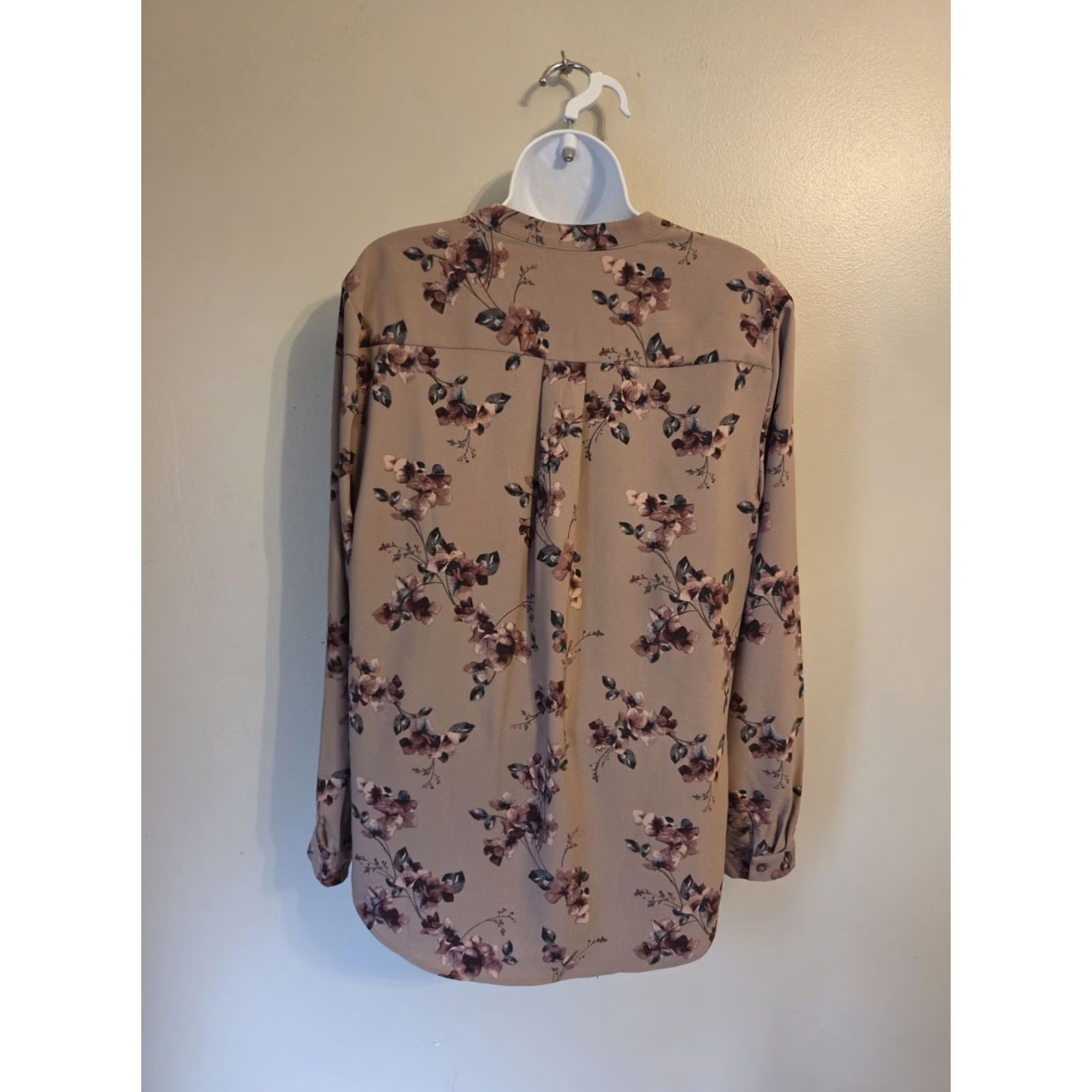 Vintage Hilary Radley Women's Floral Pink Blouse Top Long Sleeve Size Medium Size M / US 6-8 / IT 42-44 - 5 Thumbnail