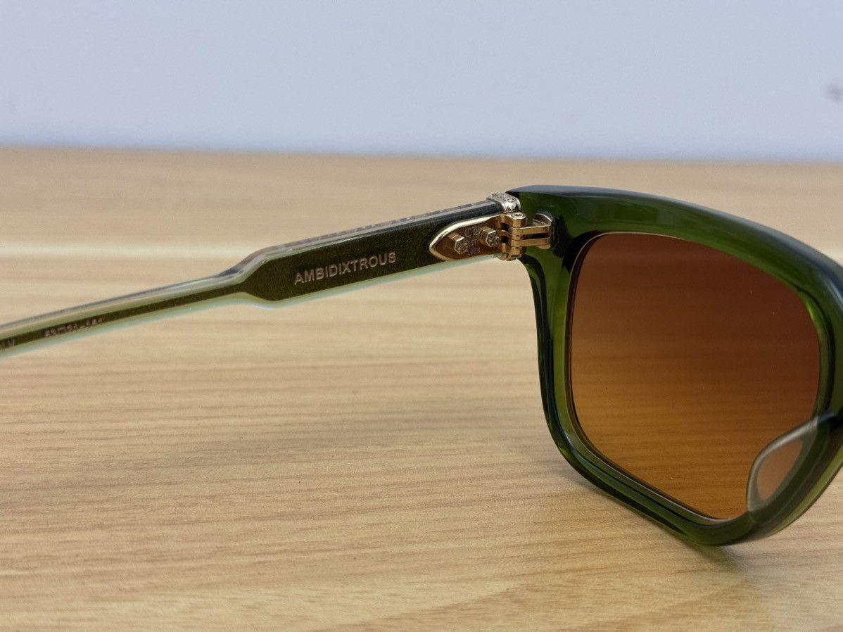 Chrome Hearts Chrome Hearts Ambidixtrous Green 18k Gold Glasses Size ONE SIZE - 4 Thumbnail