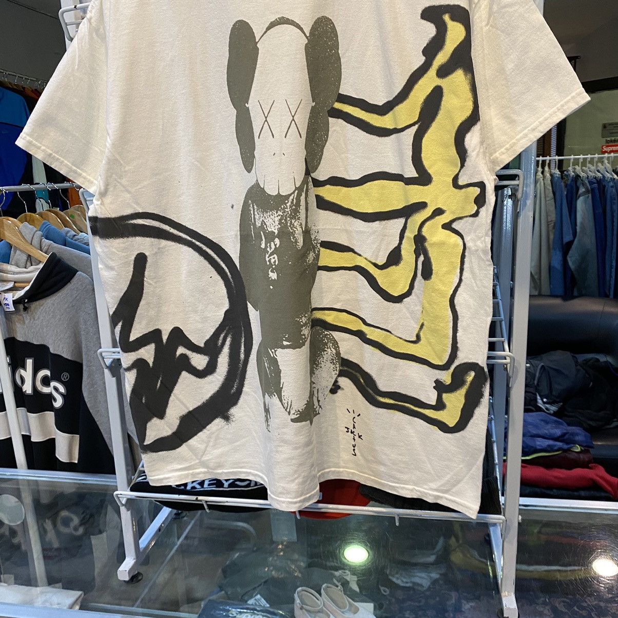 Cactus Plant Flea Market × Fragment Design × Kaws Cactus Jack X KAWS For Fragment Tee Summer Collection 2021 Size US L / EU 52-54 / 3 - 4 Thumbnail