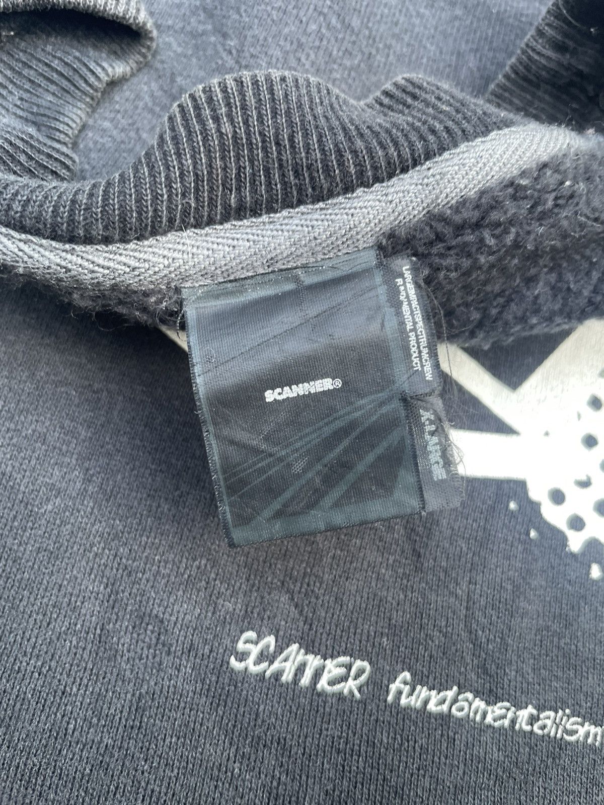 Japanese Brand Scanner Fundementalism Sweatshirt Size US XL / EU 56 / 4 - 15 Thumbnail
