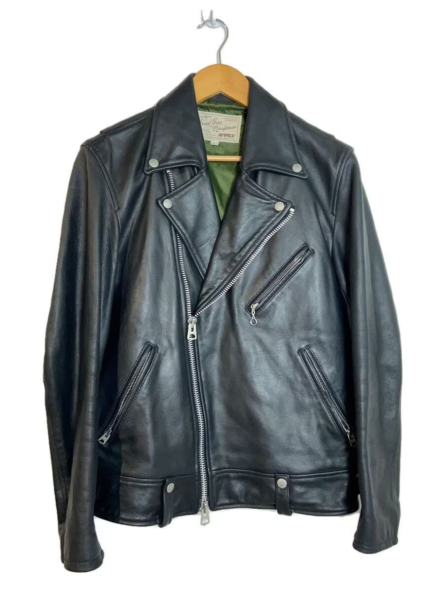 Avirex Avirex Cowhide Double Rider Jkt Black Size US L / EU 52-54 / 3 - 1 Thumbnail
