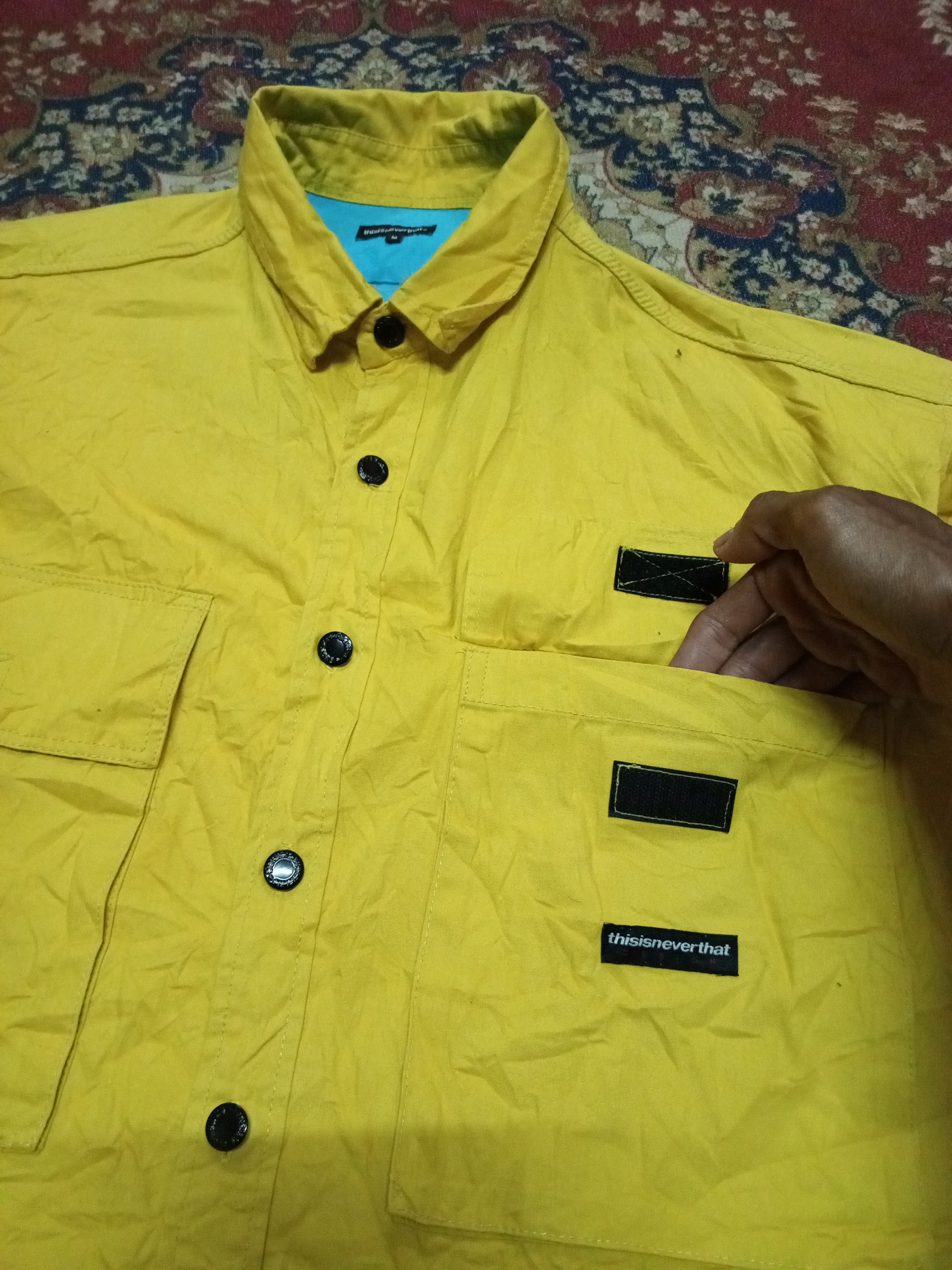 thisisneverthat Thisisneverthat yellow 🟡 rare item XXL Size US XXL / EU 58 / 5 - 7 Thumbnail