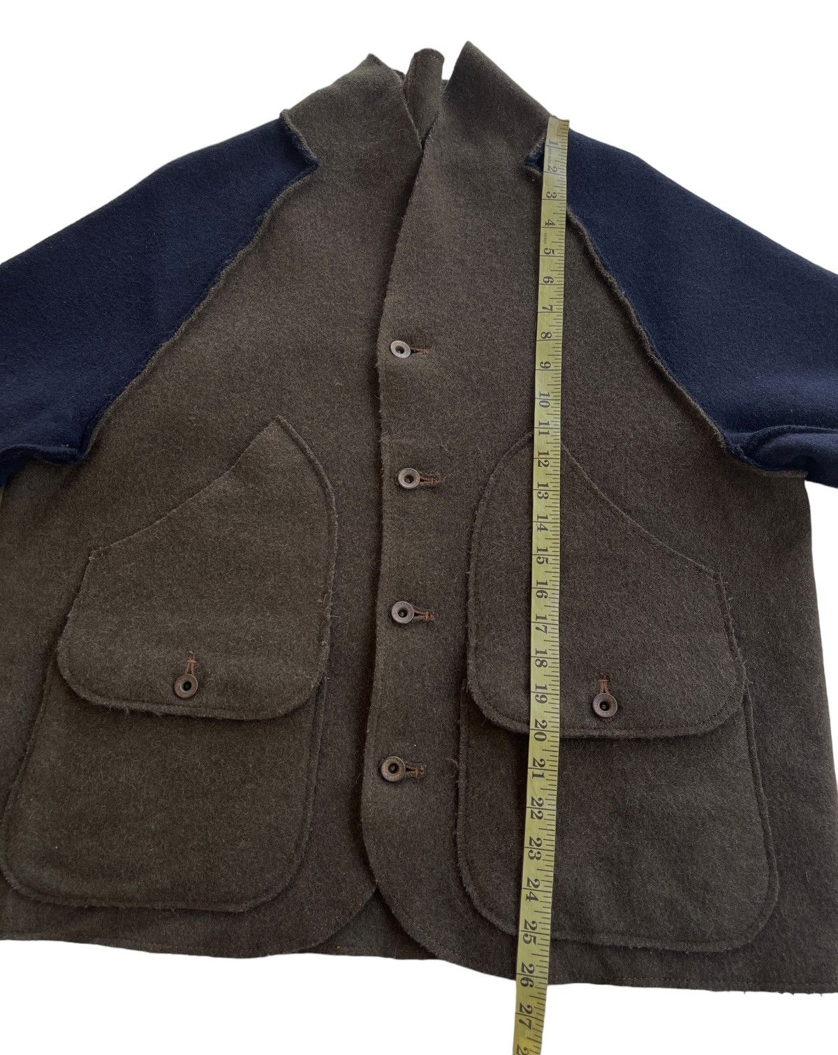 Japanese Brand Chairmade Union Made Kapital Japan Short Sleeve Wool Jacket Size US L / EU 52-54 / 3 - 11 Thumbnail