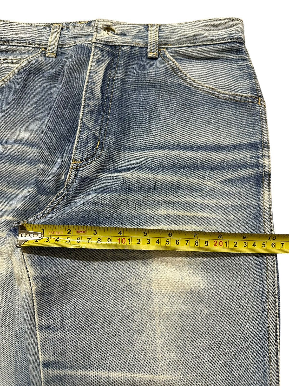 Japanese Brand Vintage Japanese Brand Faded Wash Style Loose Jeans Size US 28 / EU 44 - 14 Thumbnail