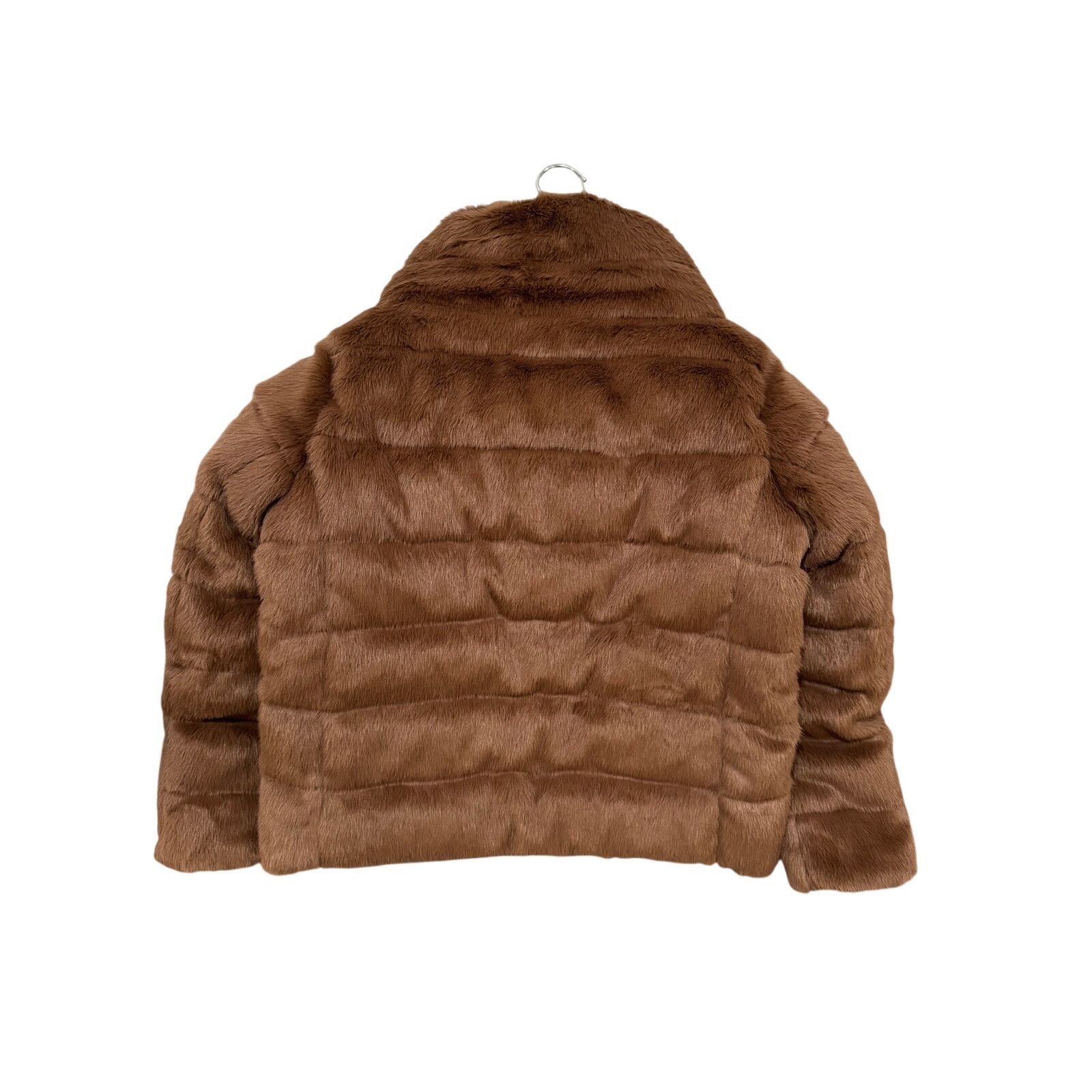 Herno Herno Faux Fur Padded Short Jacket Brown Size 44 NWT Size L / US 10 / IT 46 - 2 Thumbnail