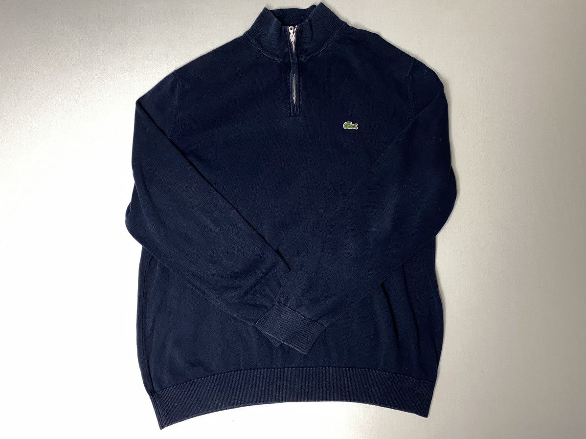 Lacoste × Vintage Lacoste zipped sweatshirt Size US XL / EU 56 / 4 - 1 Thumbnail