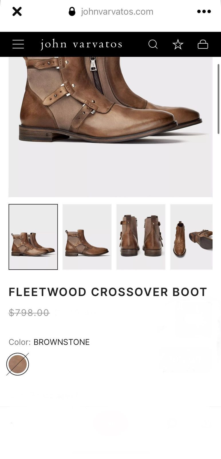 John Varvatos Fleetwood Crossover Boot size 12 Size US 12 / EU 45 - 5 Thumbnail