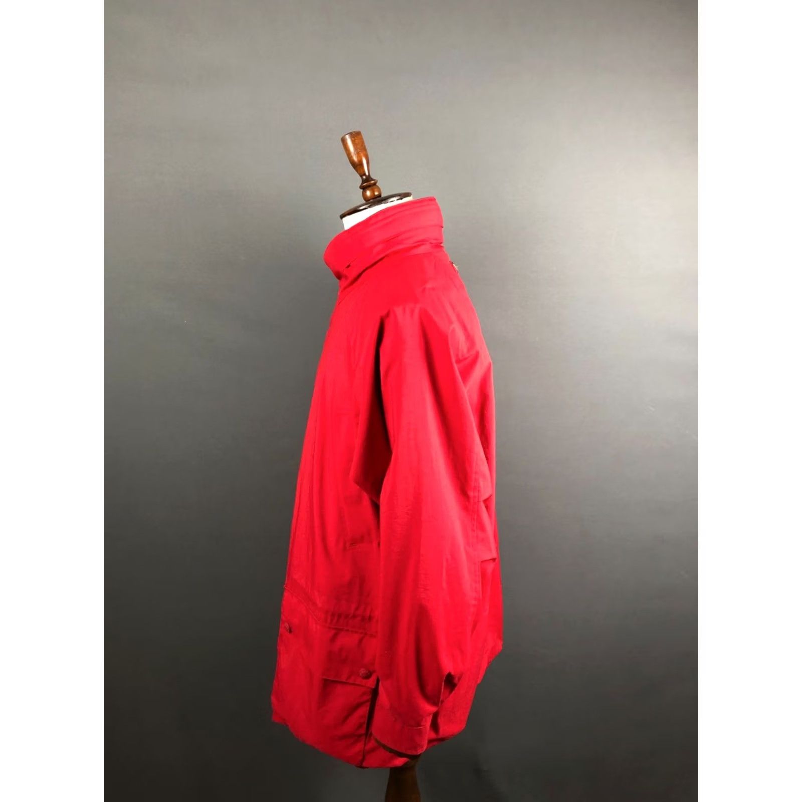 Paul & Shark Paul & Shark Jacket Men's Red Polyamide Full Zip Size XL Stowaway Hood Casual Outdoor Walking Windbreaker Size US XL / EU 56 / 4 - 2 Thumbnail