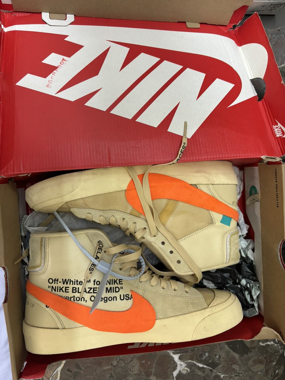 Nike × Off-White Nike off white Size US 8 / EU 41 - 1 Thumbnail