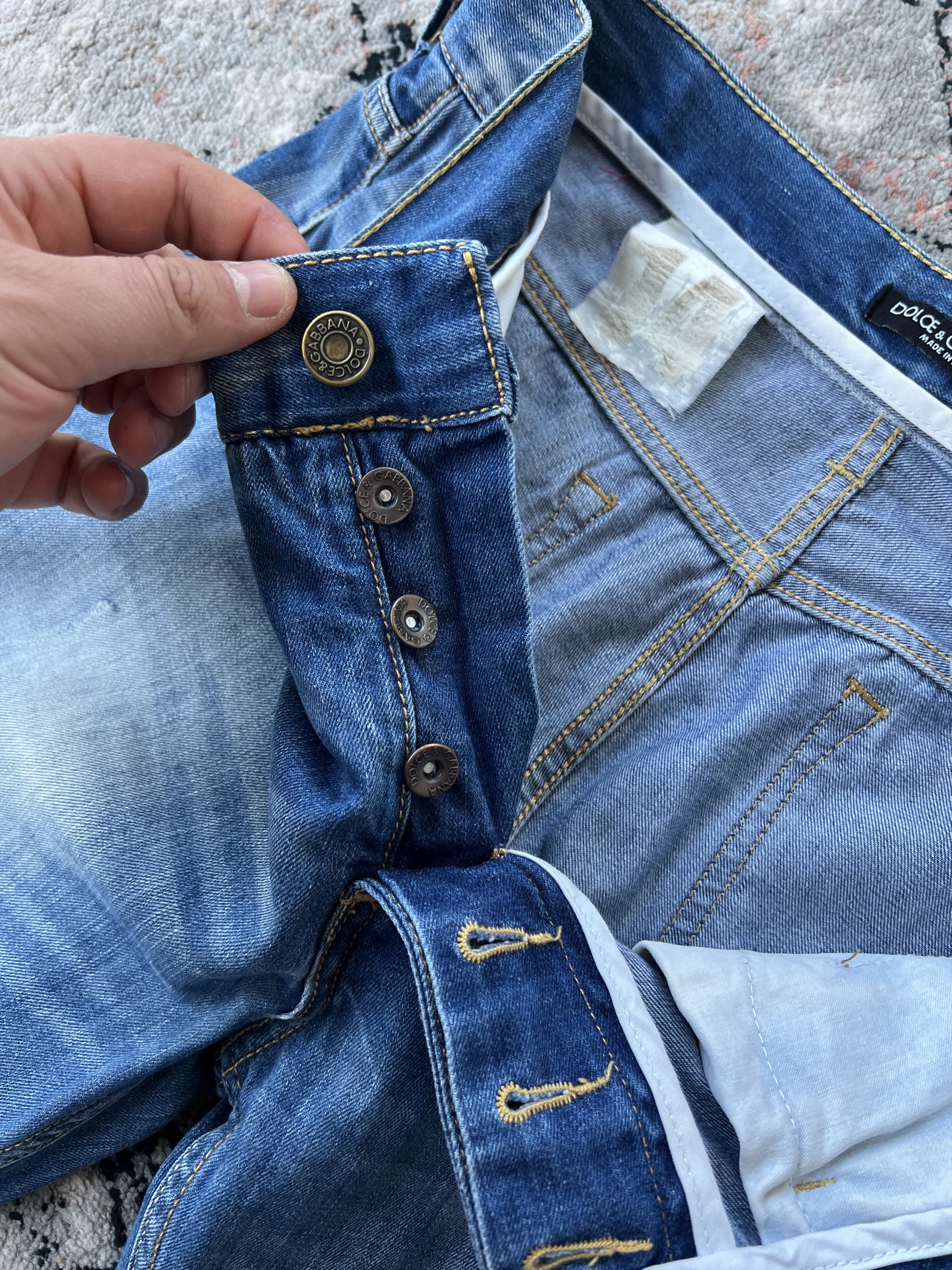 Dolce & Gabbana Dolce & Gabbana Denim Pants Size US 31 - 9 Thumbnail