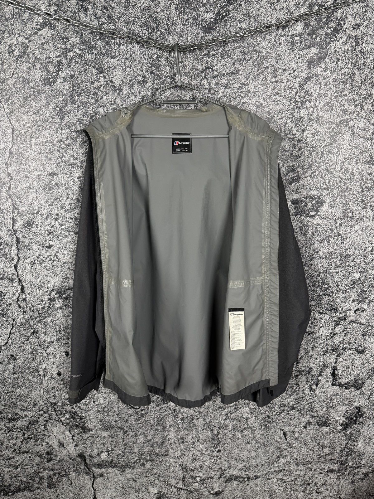 Berghaus Berghaus Lightweight Jacket Waterproof Windbreaker Gray XXL Size US XXL / EU 58 / 5 - 8 Thumbnail