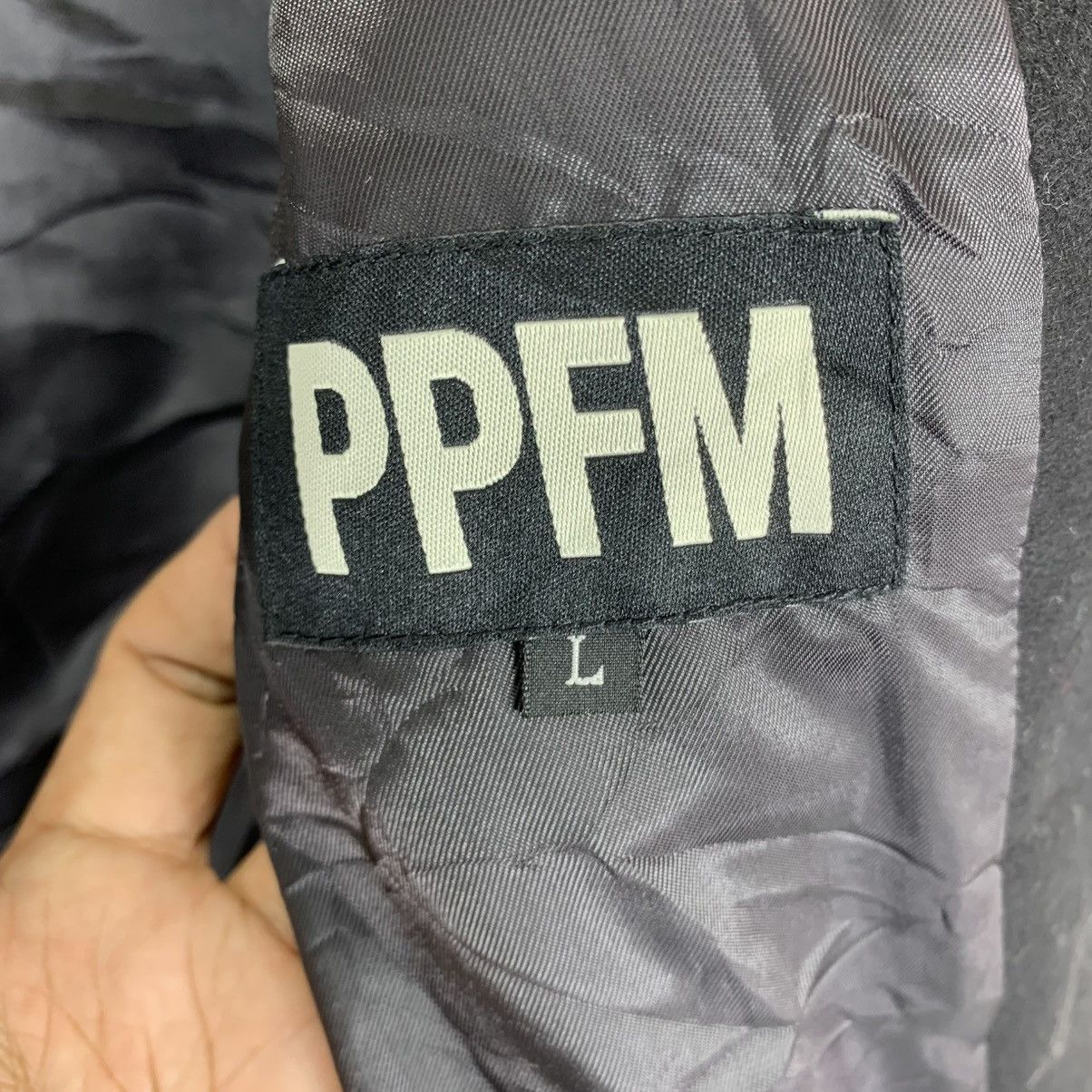 PPFM Vintage PPFM Japanese brand doublebreasted wool Jacket Size US L / EU 52-54 / 3 - 11 Thumbnail