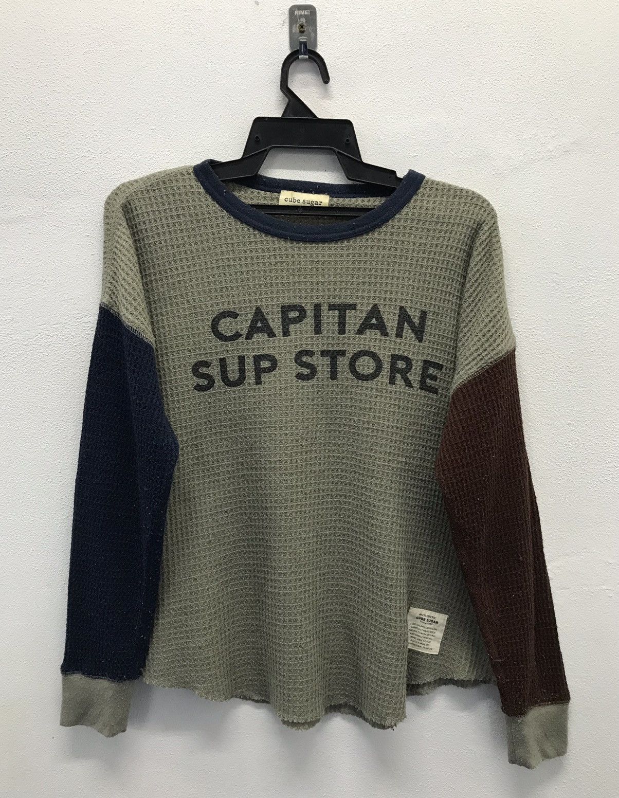 Japanese Brand × Vintage Vintage Cube Sugar Capitan Sup Store Knitwear Size US M / EU 48-50 / 2 - 1 Thumbnail