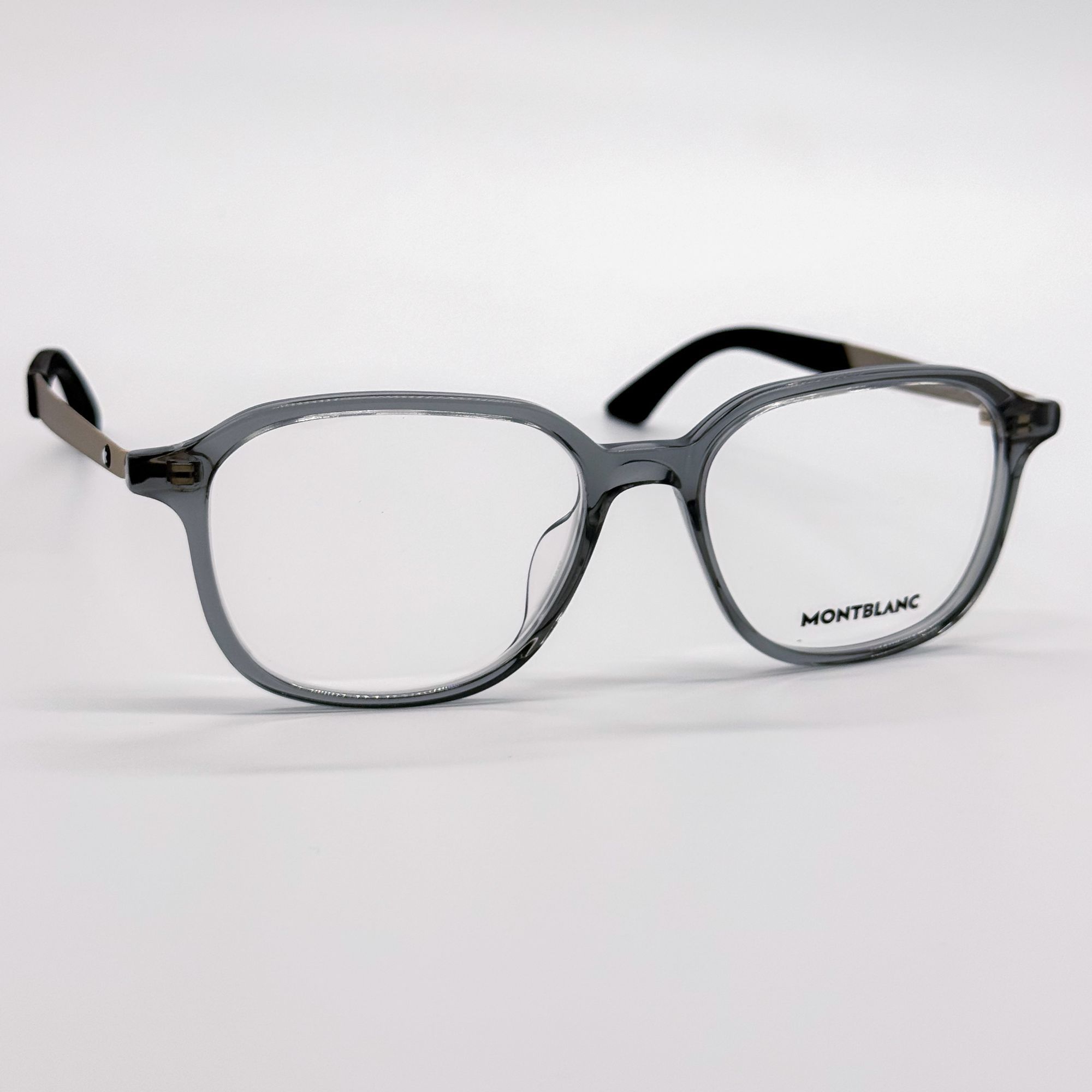 Montblanc NEW MONTBLANC EYEGLASSES MB0335OA 004 MEN GREY EYEWEAR Size ONE SIZE - 5 Thumbnail