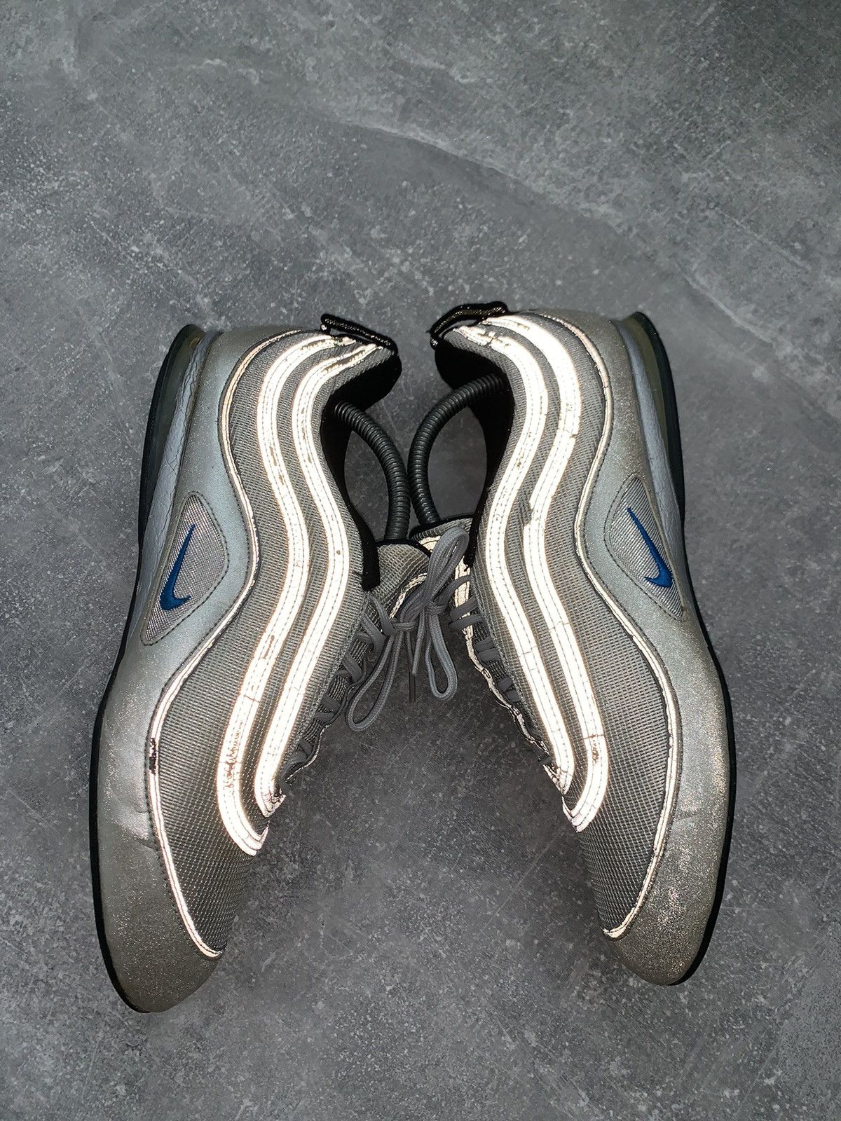 Vintage Vintage 00’s Nike AIR MAX Silver 2007 Y2k style Size US 8.5 / EU 41-42 - 1 Thumbnail