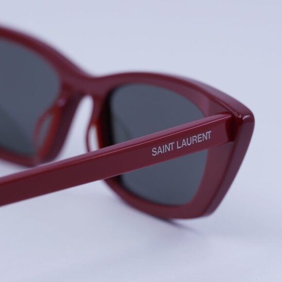 Saint Laurent Paris 🕶️ New Saint Laurent SL277 012 Sunglasses - Red Frame Size ONE SIZE - 6 Thumbnail