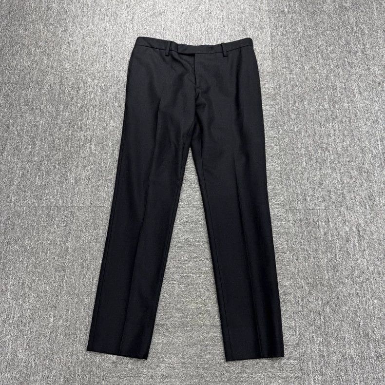 Saint Laurent Paris Saint Laurent Paris size 48 Black wool slacks Size US 32 / EU 48 - 1 Thumbnail