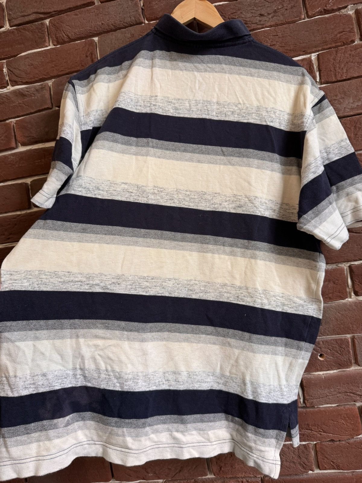 Valentino Valentino studio Vintage Polo T-shirt Logo Hype grey Size US XL / EU 56 / 4 - 9 Thumbnail