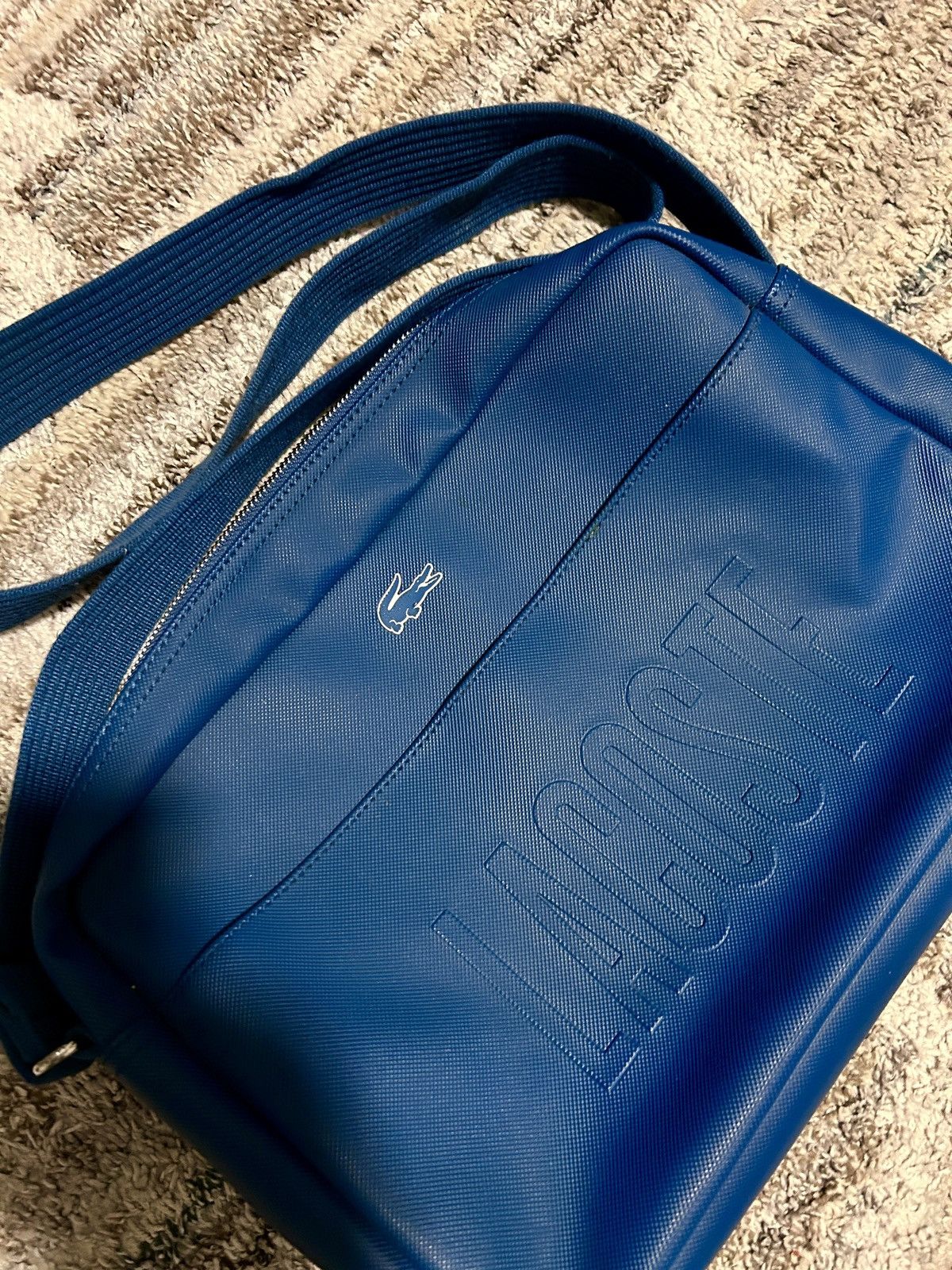 Lacoste Lacoste Men's NH2004MS Cross-Body Bag Dark Blue Size ONE SIZE - 2 Thumbnail