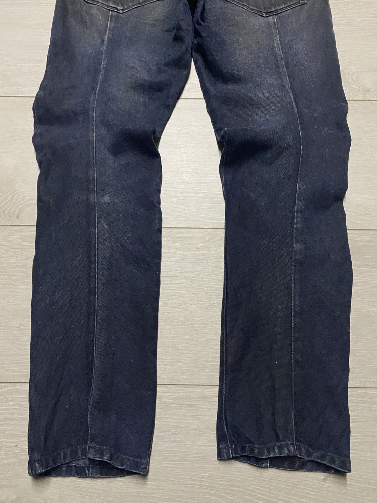 Diesel Black Gold Vintage Diesel Black Gold Distressed Slim Skinny Fit Pants Size US 30 / EU 46 - 6 Thumbnail