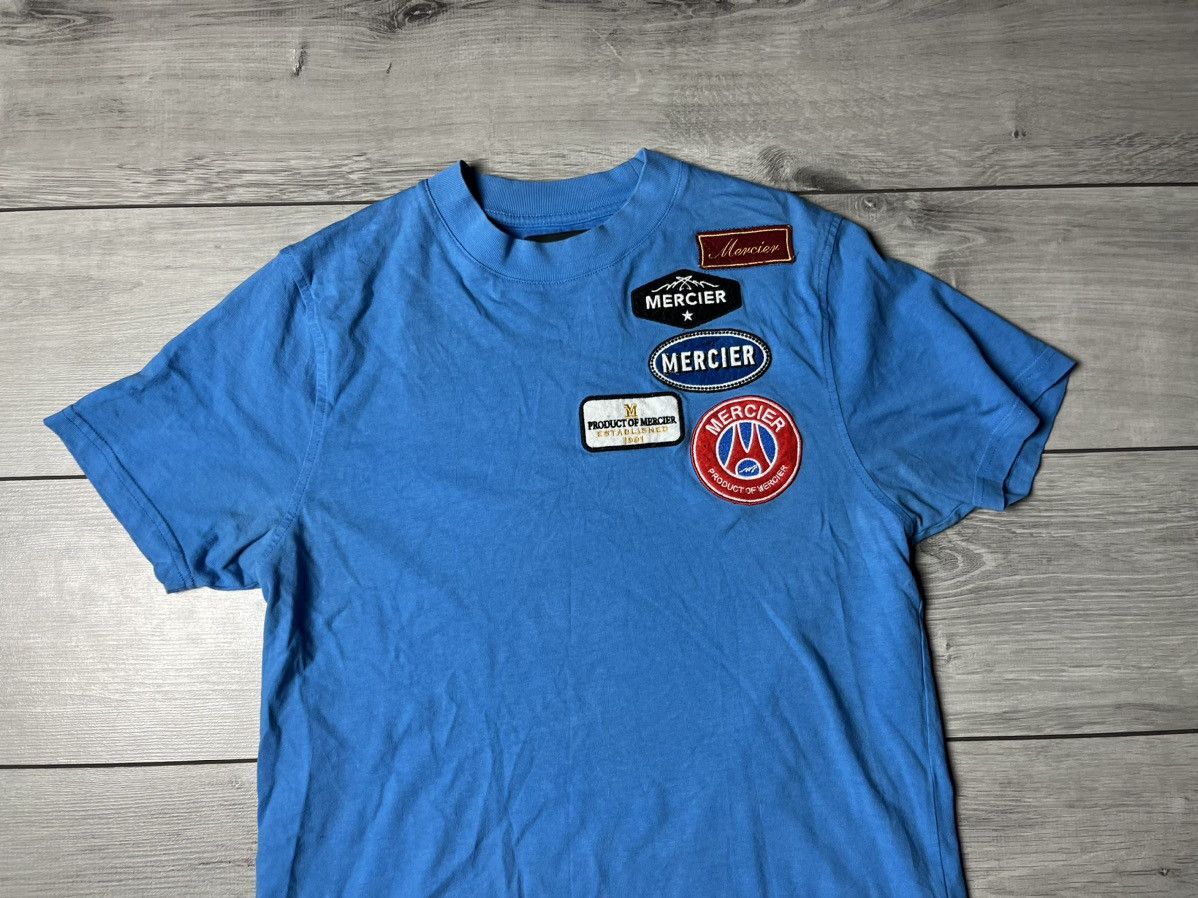 Band Tees Vintage Mercier Paris Badge Tshirt size Medium Size US M / EU 48-50 / 2 - 3 Thumbnail