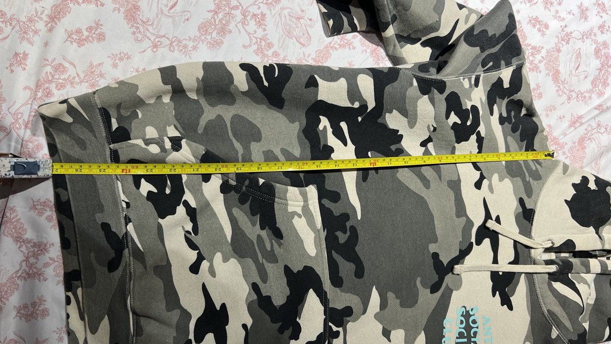 Anti Social Social Club ASSC SNOW CAMO HOODIE *BLUE FONT* Size US M / EU 48-50 / 2 - 3 Thumbnail