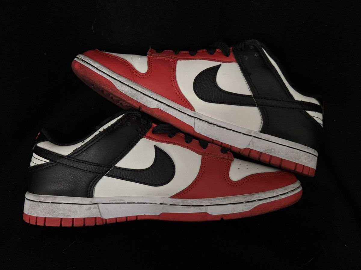 Nike Nike Dunk Low EMB (NBA 75th Anniversary Chicago) Size US 8.5 / EU 41-42 - 1 Thumbnail