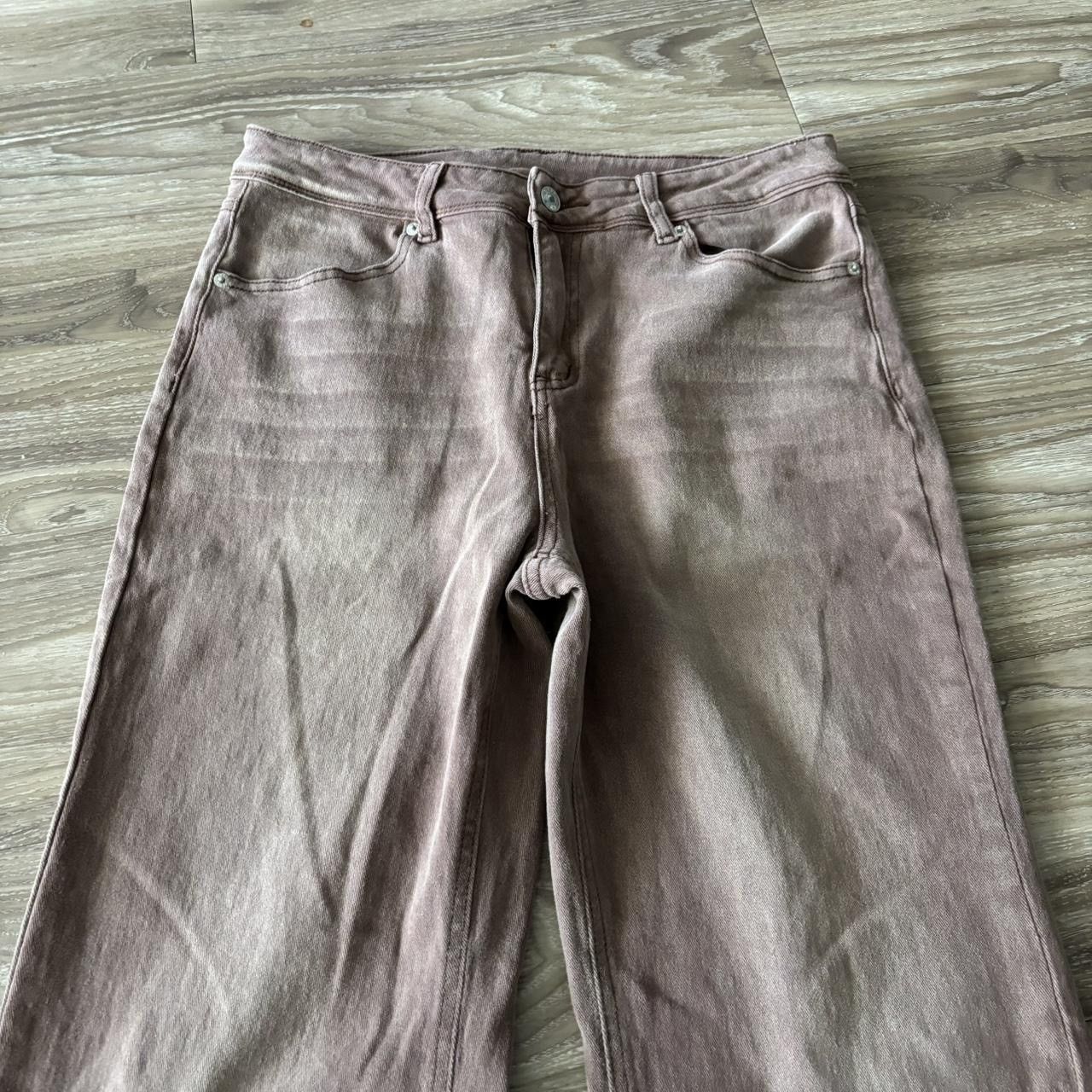 Vintage Crazy Vintage Y2K/2000s Grunge Faded Brown Denim Jeans! 31x30 Size US 31 - 5 Thumbnail