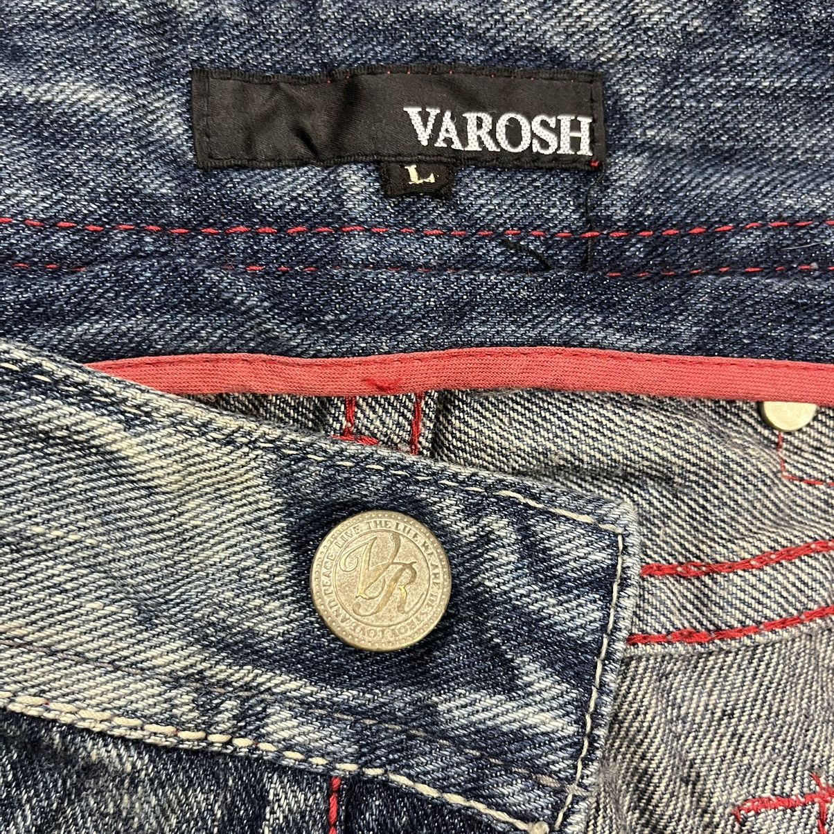 Hysteric Glamour Japanese brand varosh distressed flared denim pants Size US 32 / EU 48 - 10 Thumbnail