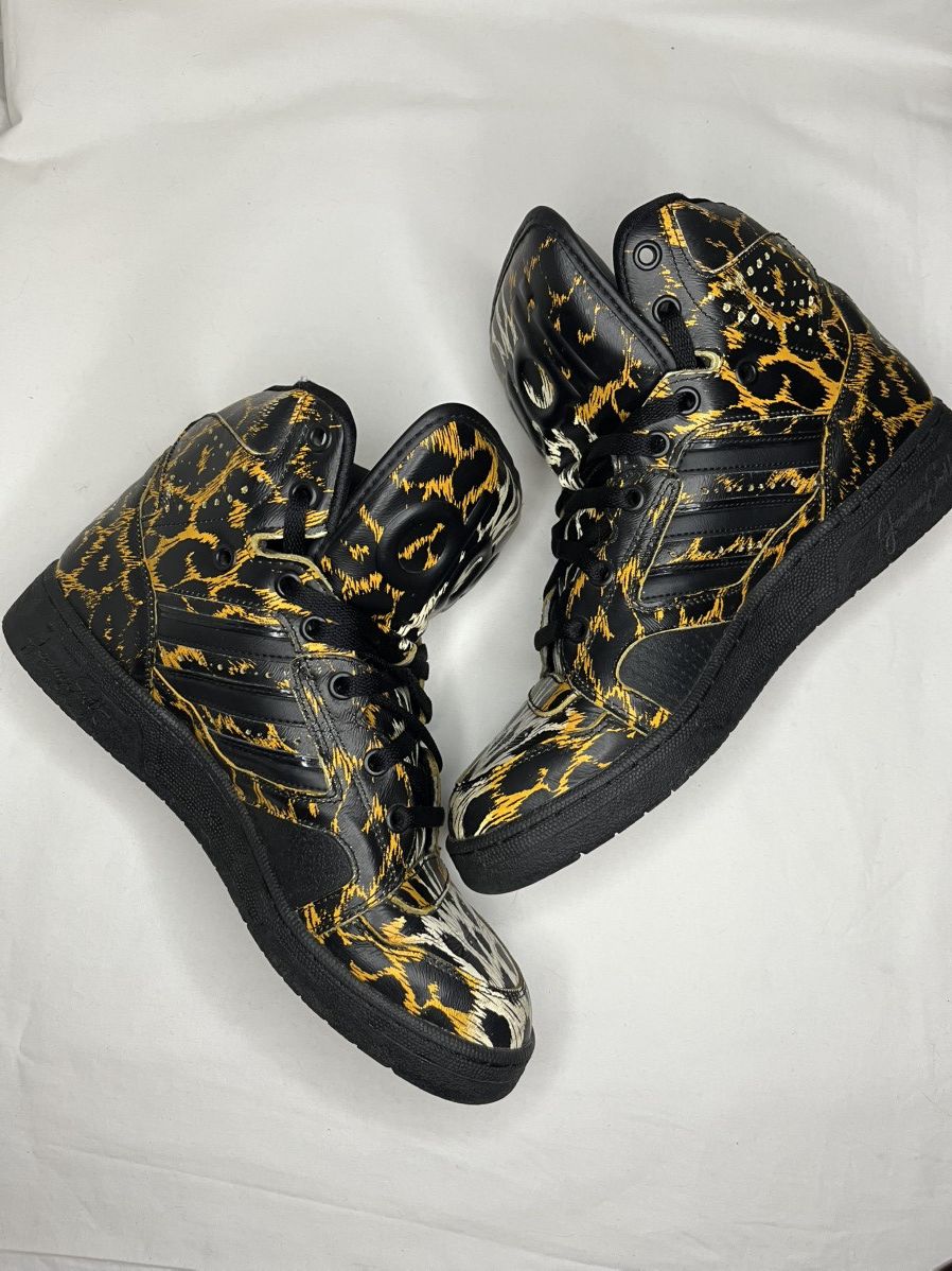 Adidas × Jeremy Scott Adidas X Jeremy Scott S/S 2014 JS Instinct Hi "Leopard" Size US 8.5 / EU 41-42 - 2 Thumbnail