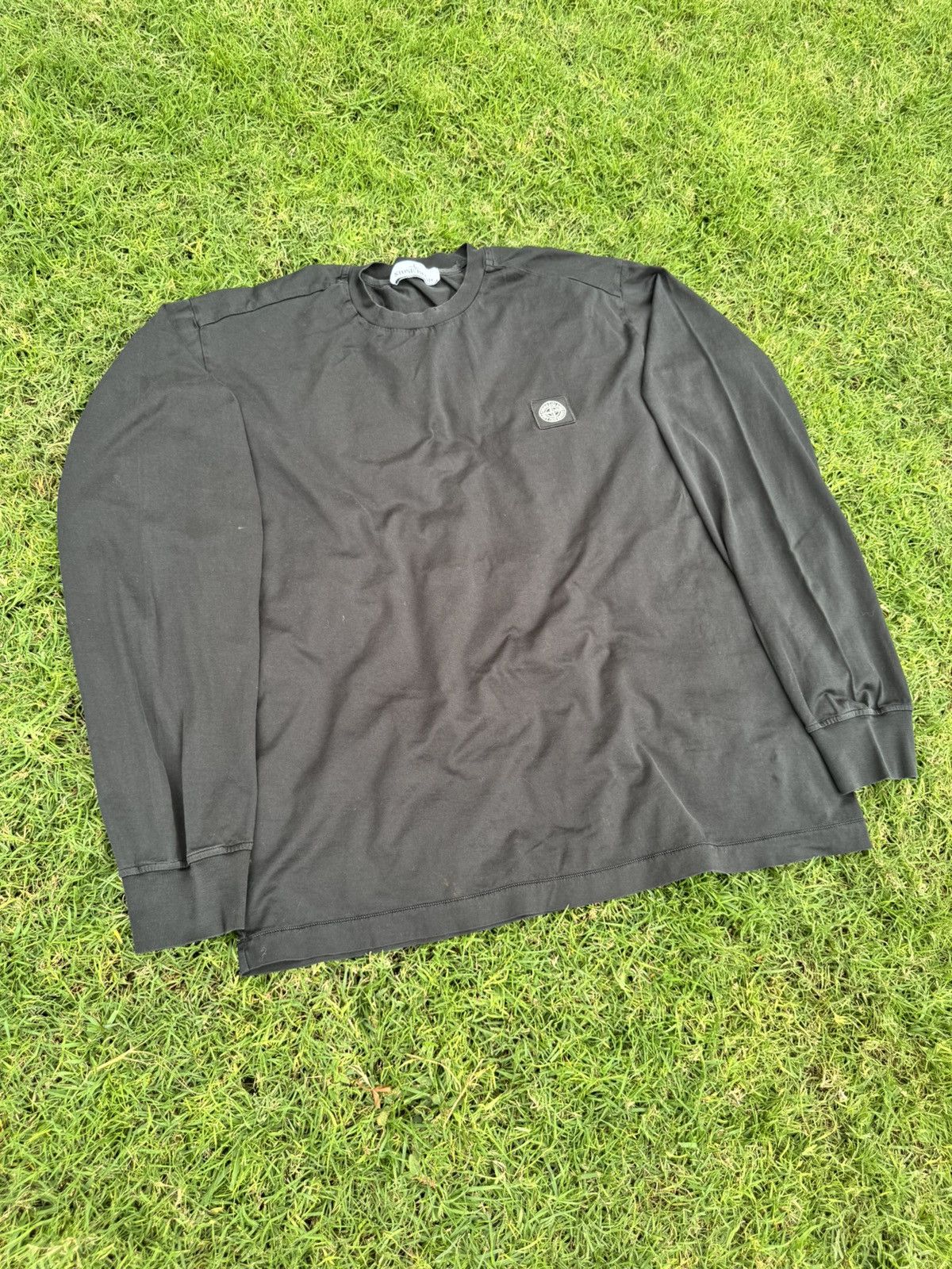 Stone Island Stone Island Compass-patch long-sleeve T-shirt Size US XL / EU 56 / 4 - 3 Thumbnail
