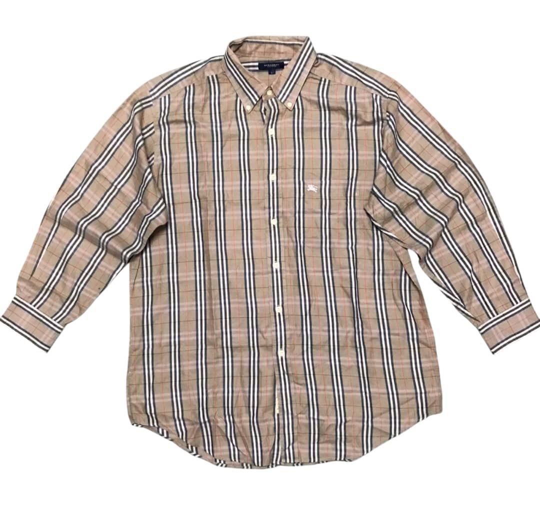 Burberry Vintage Burberry Nova Check Buttons Up Shirt Size US L / EU 52-54 / 3 - 1 Thumbnail