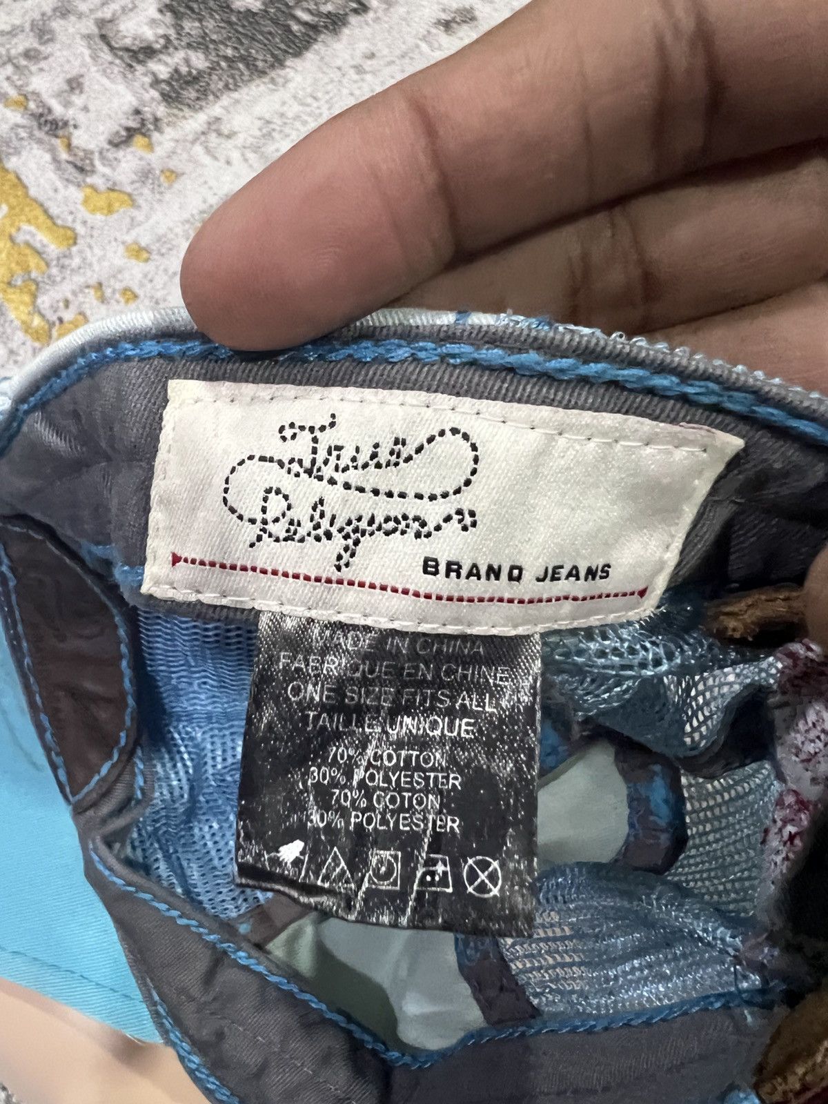 True Religion Vintage True Religion Hat Distressed - Very Style Size ONE SIZE - 15 Thumbnail
