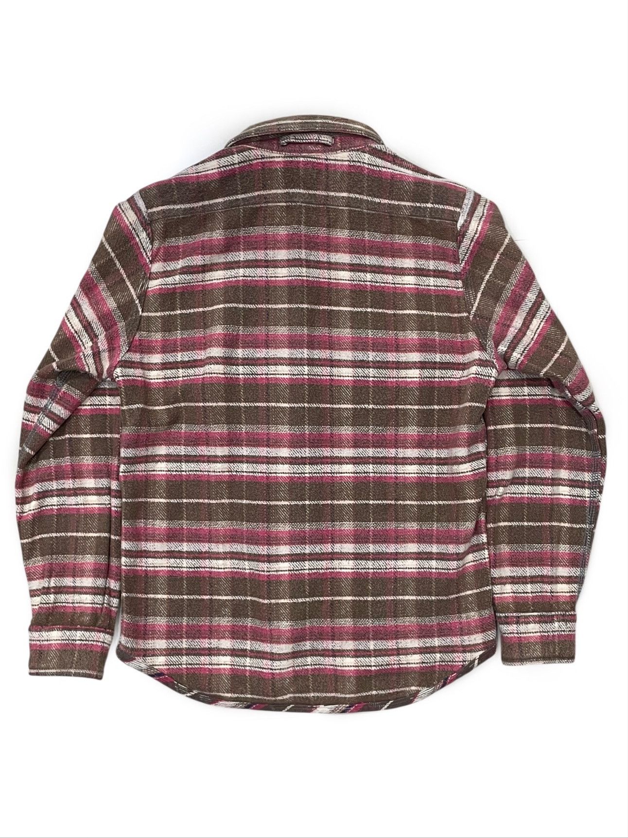 Nigel Cabourn Nigel Cabourn Reversible Heavy Flannel Shirt Kapital Style Size US M / EU 48-50 / 2 - 7 Thumbnail