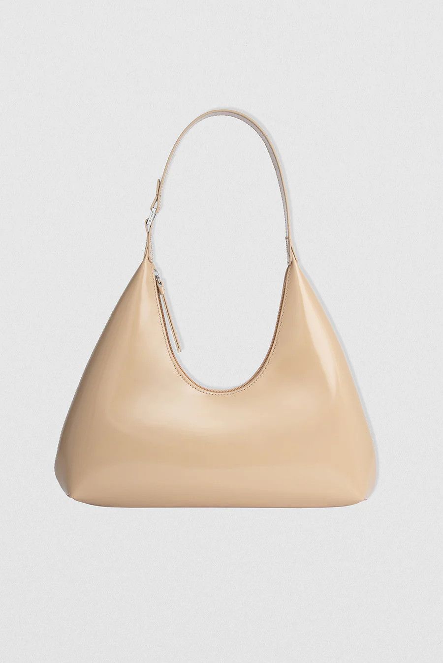 By Far o1mle1224 Size: OS/ Patent Leather Bag in Beige Size ONE SIZE - 1 Thumbnail