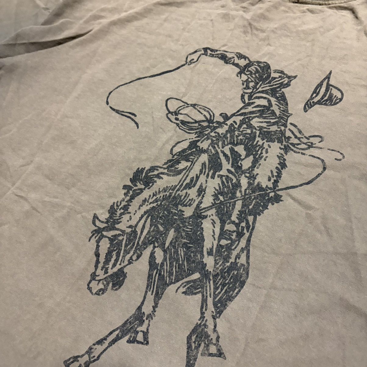 Marlboro Vintage Marlboro Country Store Pocket Tshirt Western Cowboy Size US XL / EU 56 / 4 - 5 Thumbnail