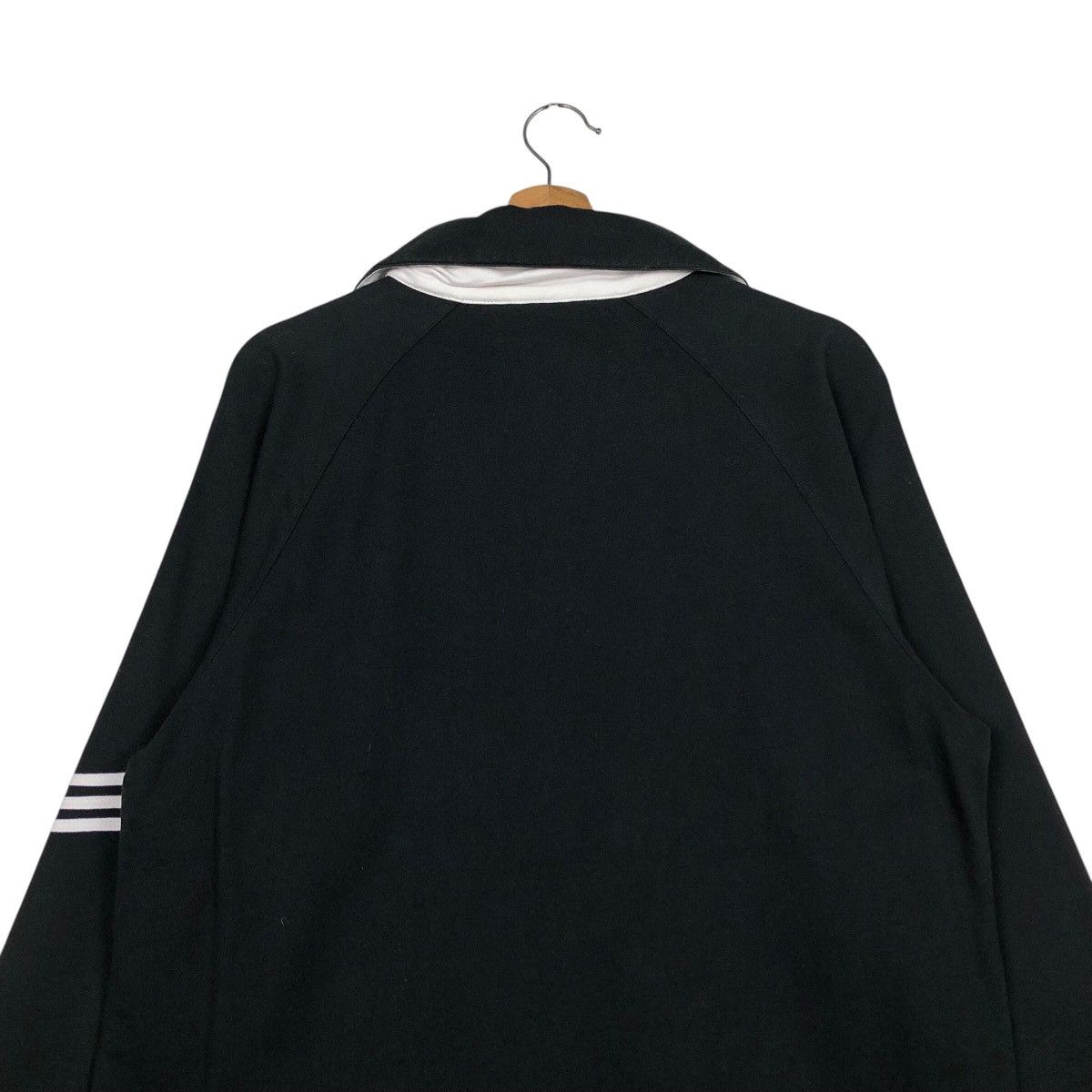 Adidas 📌Rich Black Vintage Chore Zipper Jacket Adidas Size US M / EU 48-50 / 2 - 11 Thumbnail