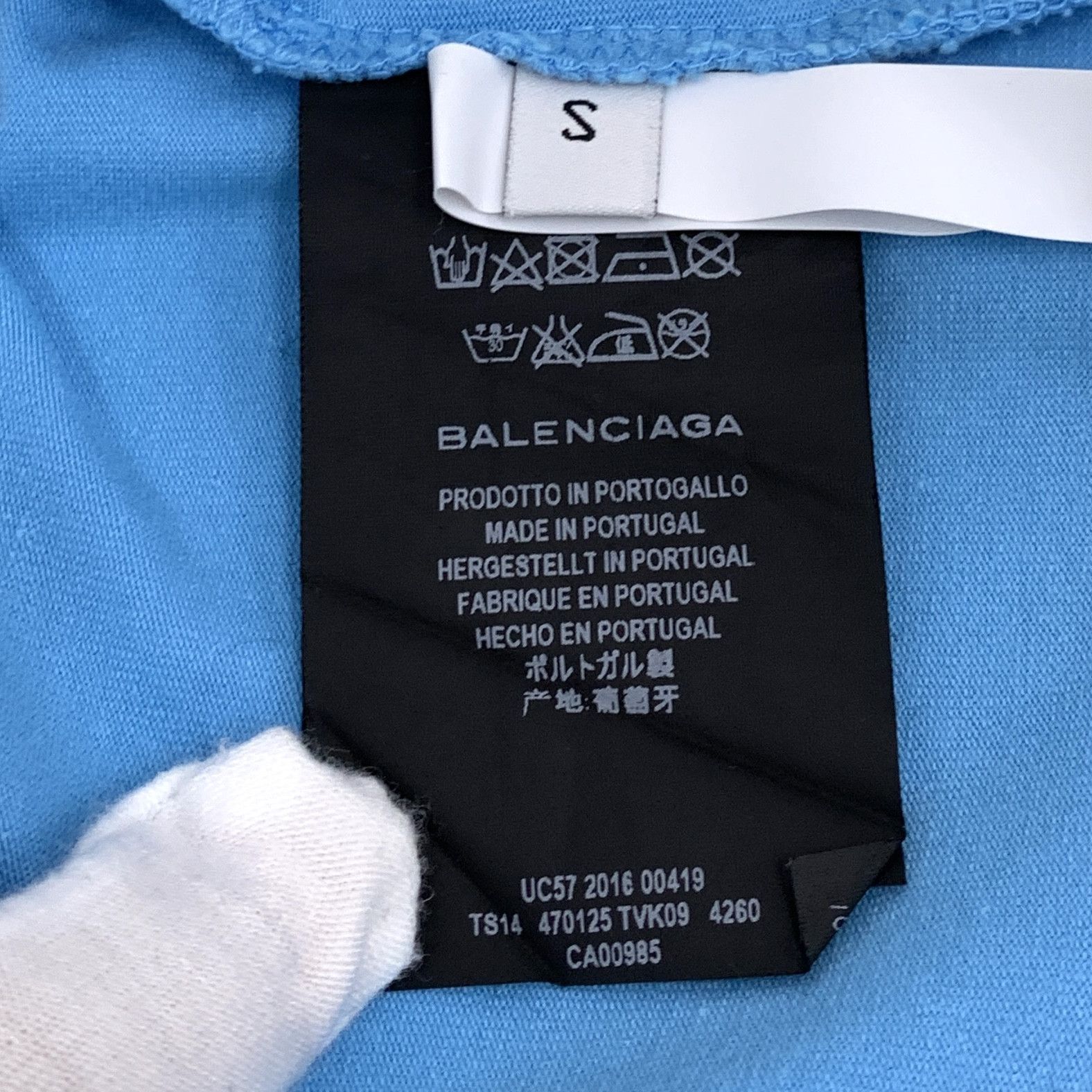 Balenciaga Balenciaga Logo Print Cotton Sweatshirt (Size S) Size S / US 4 / IT 40 - 4 Thumbnail