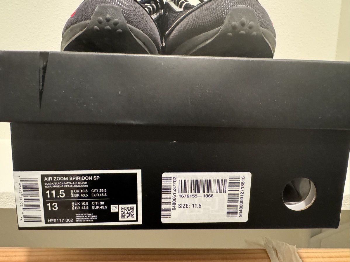 Nike Nike Spiridon Black Size US 11.5 / EU 44-45 - 7 Thumbnail
