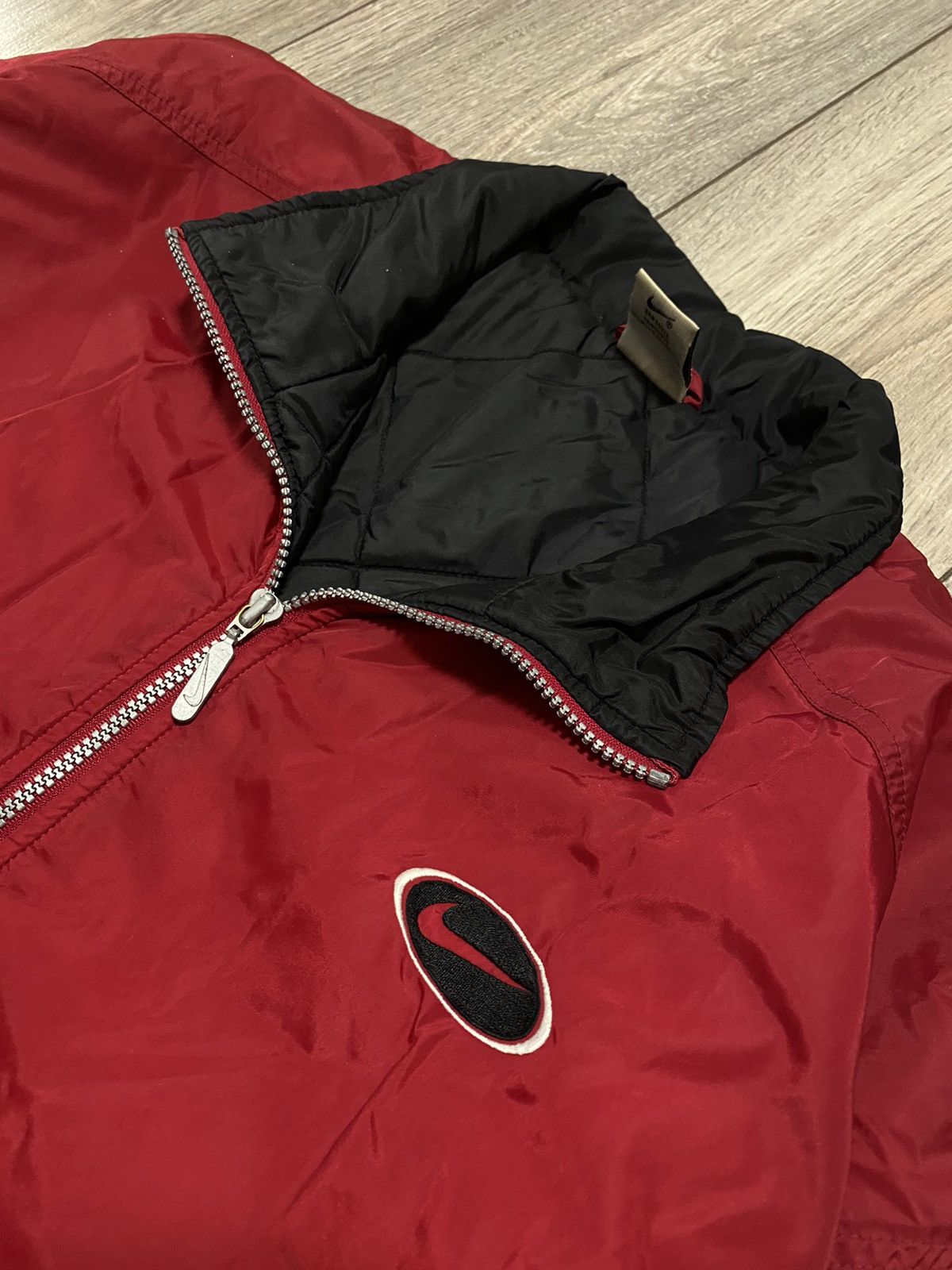 Nike Vintage Nike Jacket Sintepon Coat Big Swoosh Bangladesh Y2K Size US XL / EU 56 / 4 - 2 Thumbnail