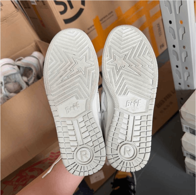 Bape ABATHINGAPE low cut board shoes for men Size US 7 / EU 40 - 5 Thumbnail