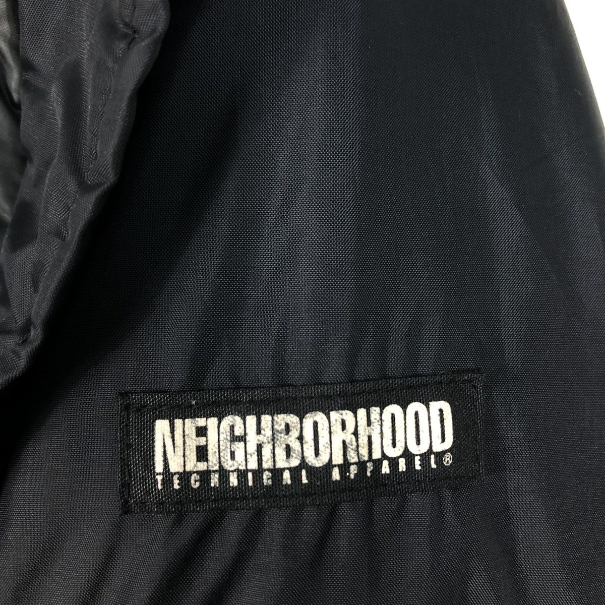 Neighborhood 🔥RICH BLACK BOMBER JACKET ZIPPER 2004 NEIGHBORHOOD CHAOS Size US L / EU 52-54 / 3 - 21 Thumbnail