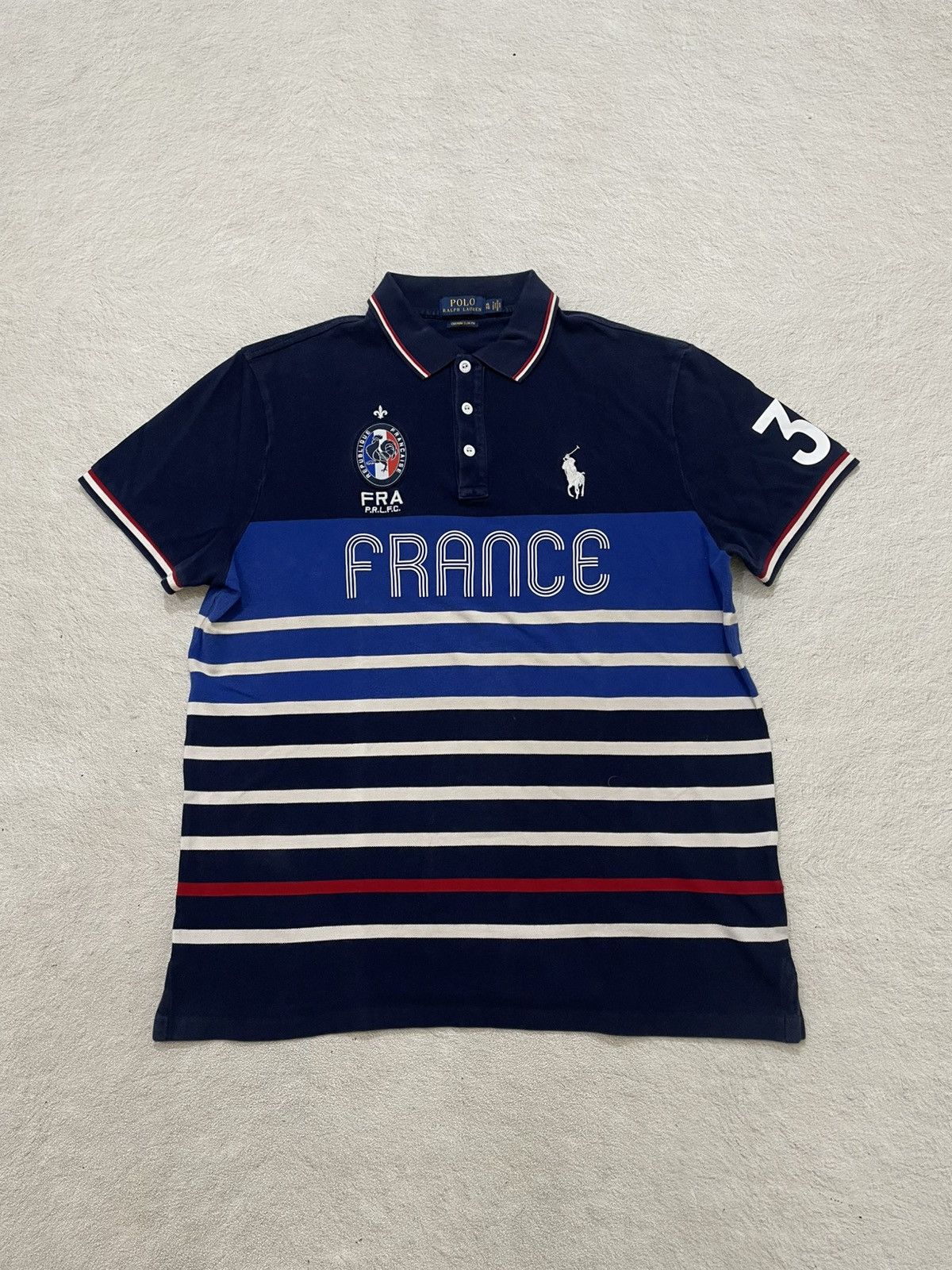 Polo Ralph Lauren Vintage Polo RL Chief Keef France Big Logo Y2K ifsix LGB Size US XL / EU 56 / 4 - 1 Thumbnail