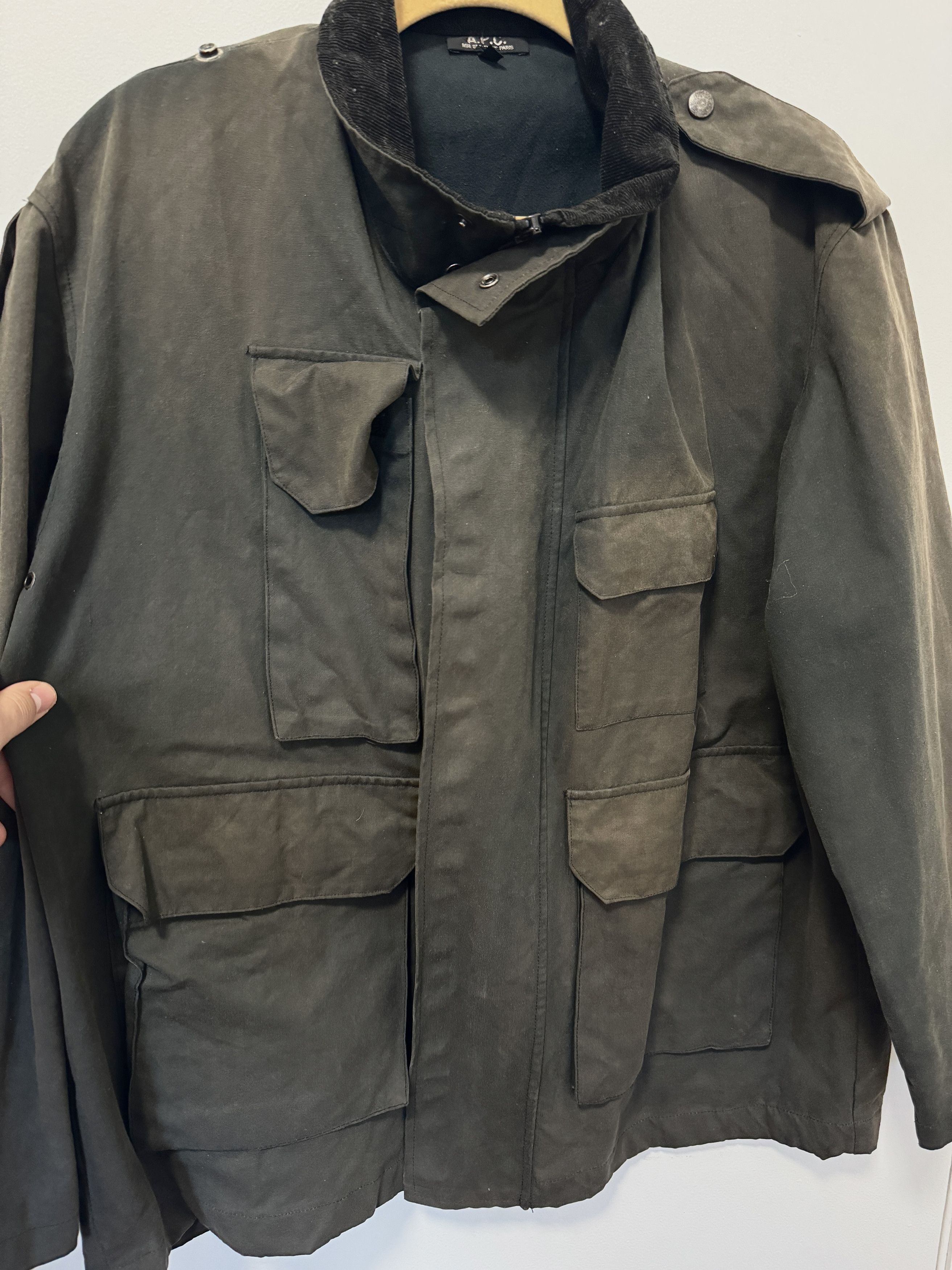 A.P.C. Archive APC Corbridge Wax Jacket Size US L / EU 52-54 / 3 - 6 Thumbnail
