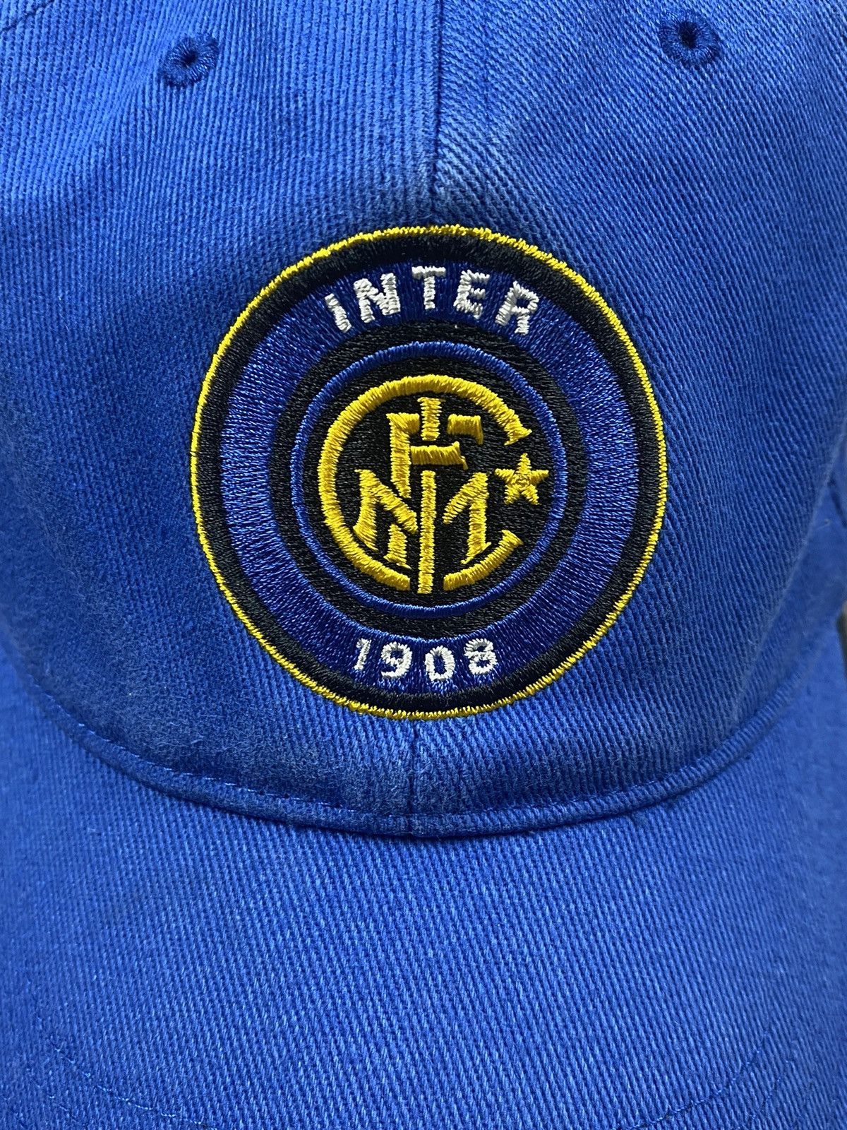 Nike × Vintage Vintage Nike Inter Y2K Soccer Jersey Cap Hats Size ONE SIZE - 4 Thumbnail