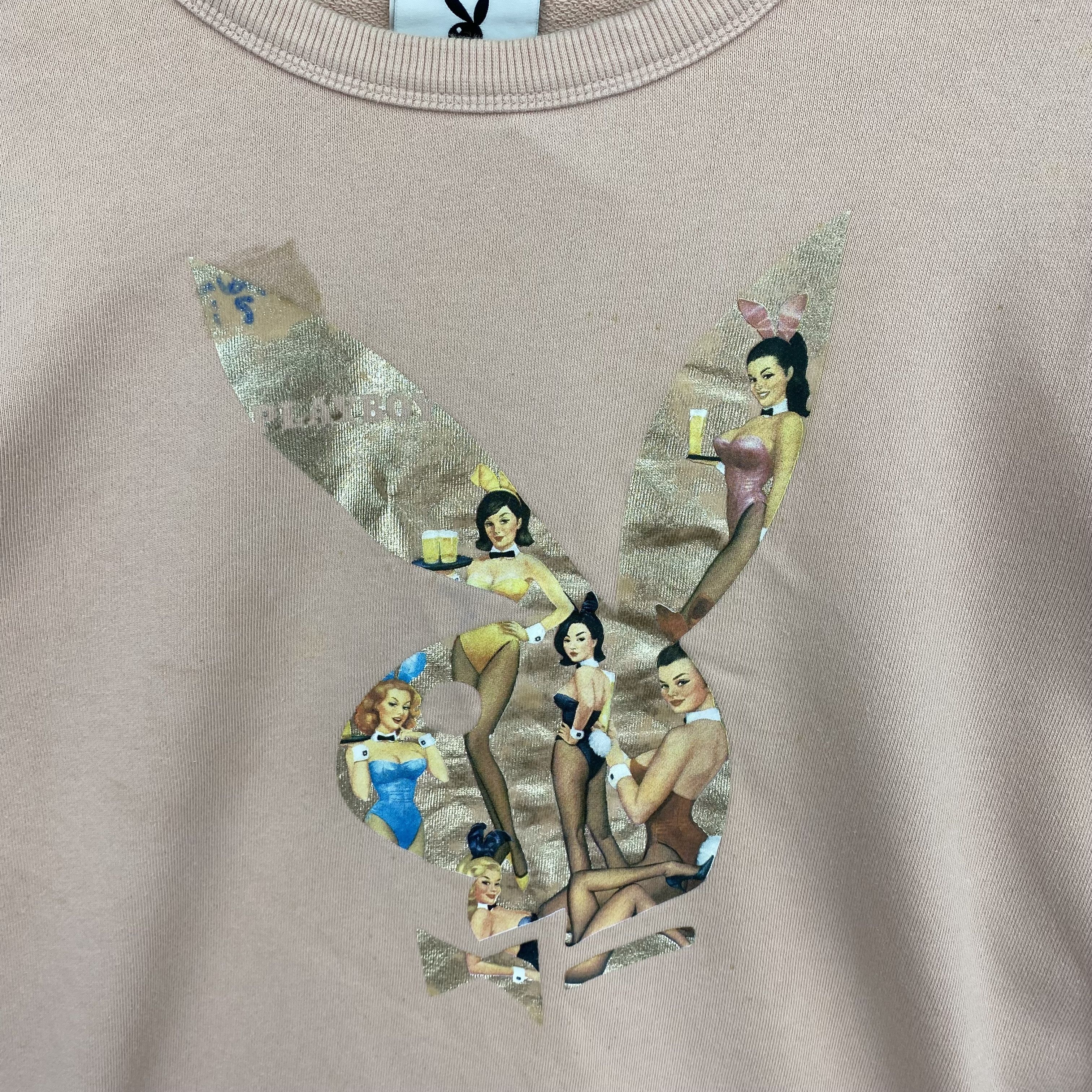 Playboy Vintage Playboy Sweater Y2K Bunny Nude Style Sweatshirt Size US S / EU 44-46 / 1 - 3 Thumbnail