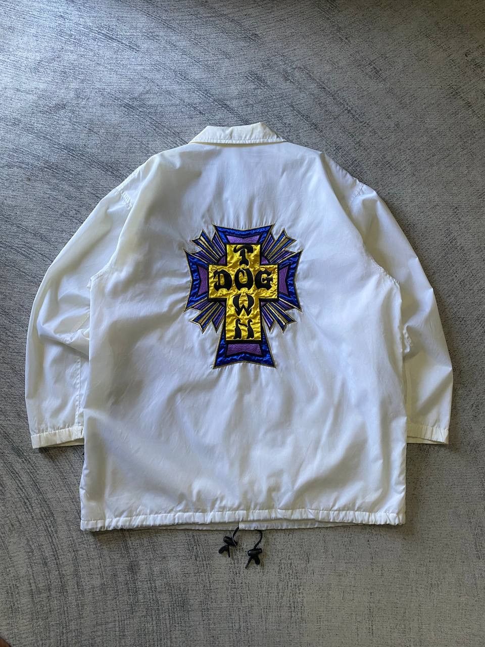 Dogtown Vtg Dogtown Skates Coach Jacket Rare Embroidered Logo Design Size US L / EU 52-54 / 3 - 1 Thumbnail