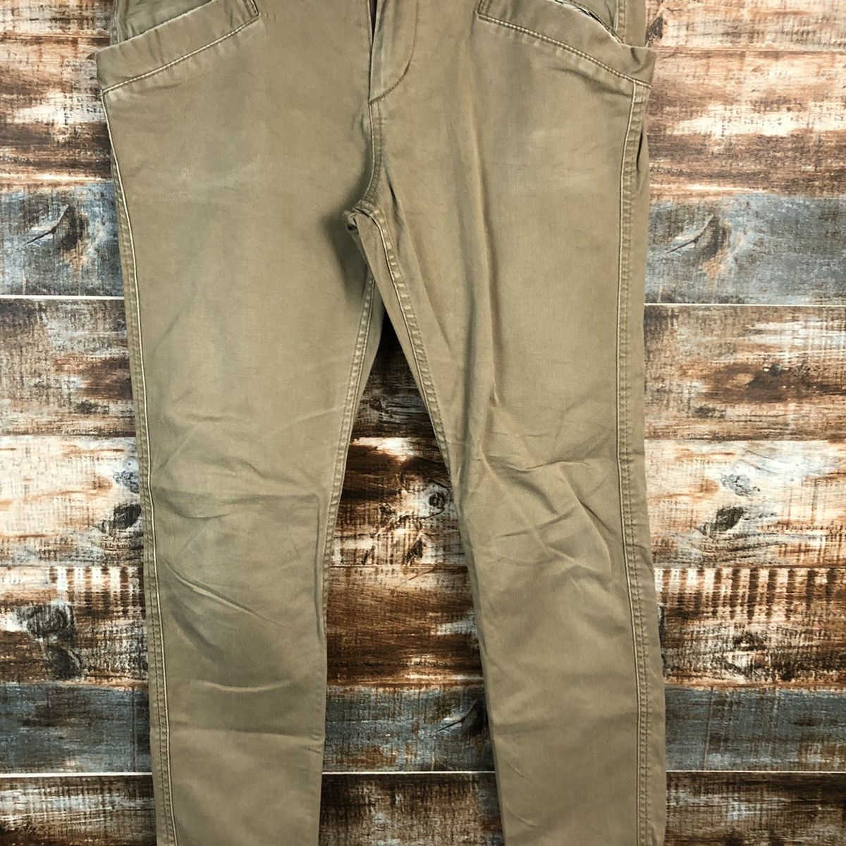Japanese Brand DLL Ant Gauge made in japan Brown Casual Pants #C106 Size US 30 / EU 46 - 5 Thumbnail