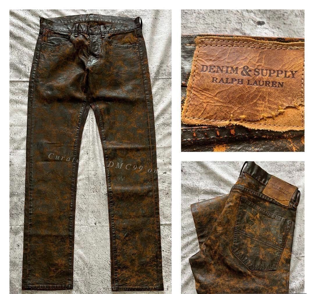 Ralph Lauren Ralph Lauren Rust Oil Stain Pants Size US 34 / EU 50 - 1 Thumbnail
