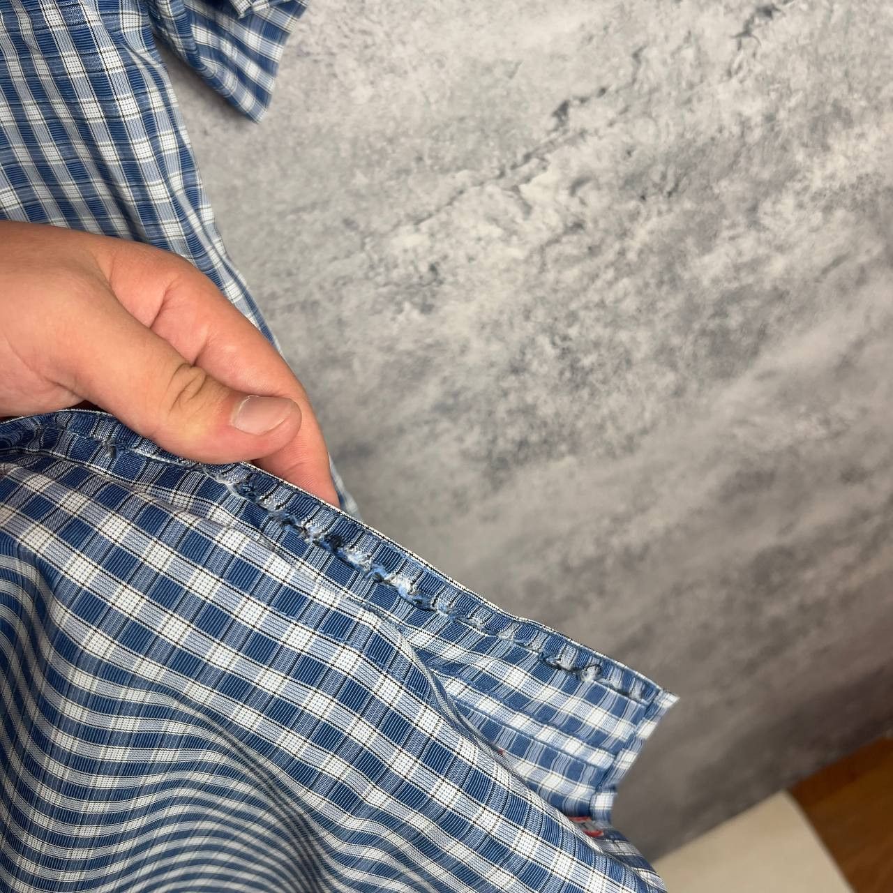 Fjallraven Fjallraven Shirt Plaid Men's Size L Blue Short Sleeve` Size US L / EU 52-54 / 3 - 7 Thumbnail
